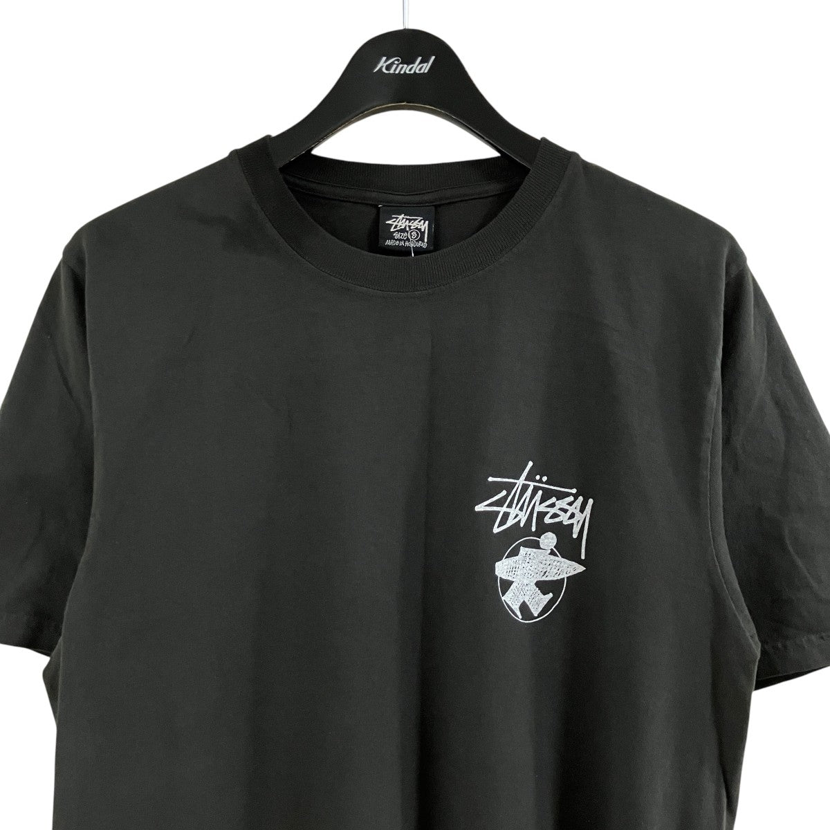 LONG HAUL TEE PIGMENT DYEDサーフマンプリントTシャツ