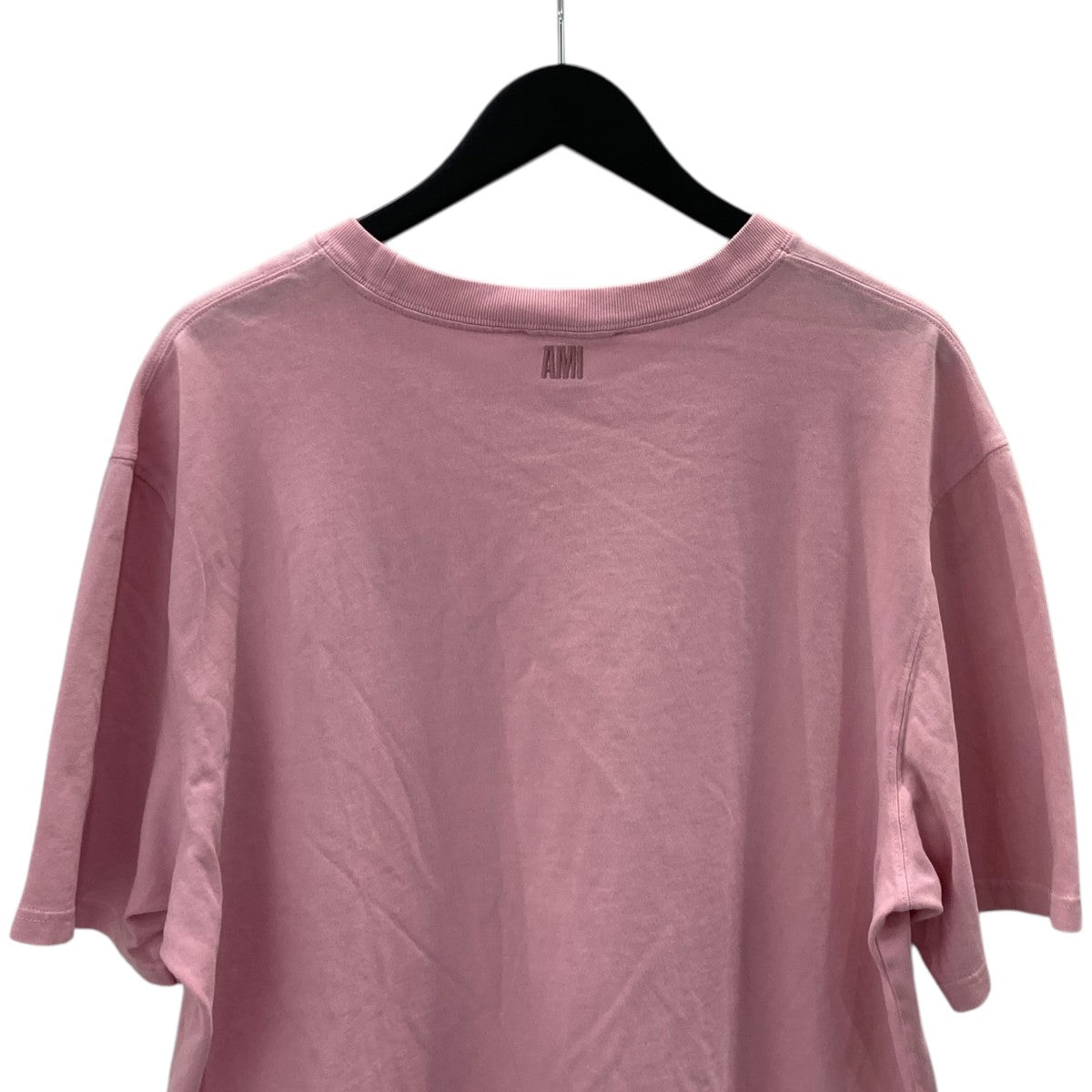 AMI Alexandre Mattiussi 22SSハートロゴ刺繍Tシャツ／半袖カットソー 古着・中古-4枚目のアイテム画像