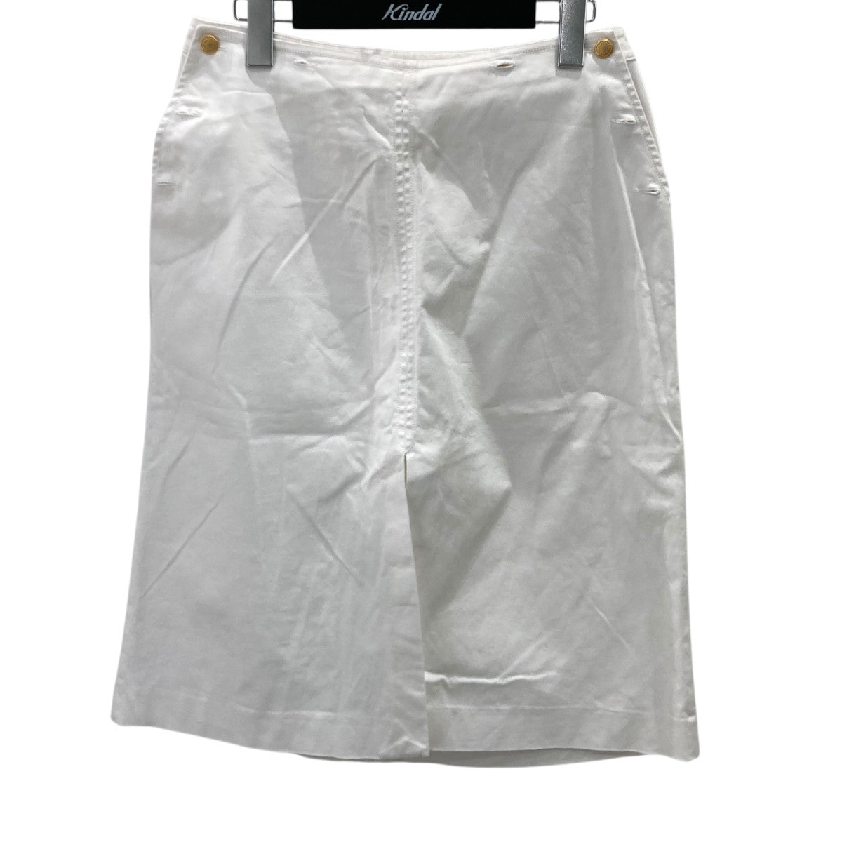 DOLCE ＆ GABBANA ゴールドボタンスカートN110 6506 古着・中古-1枚目のアイテム画像