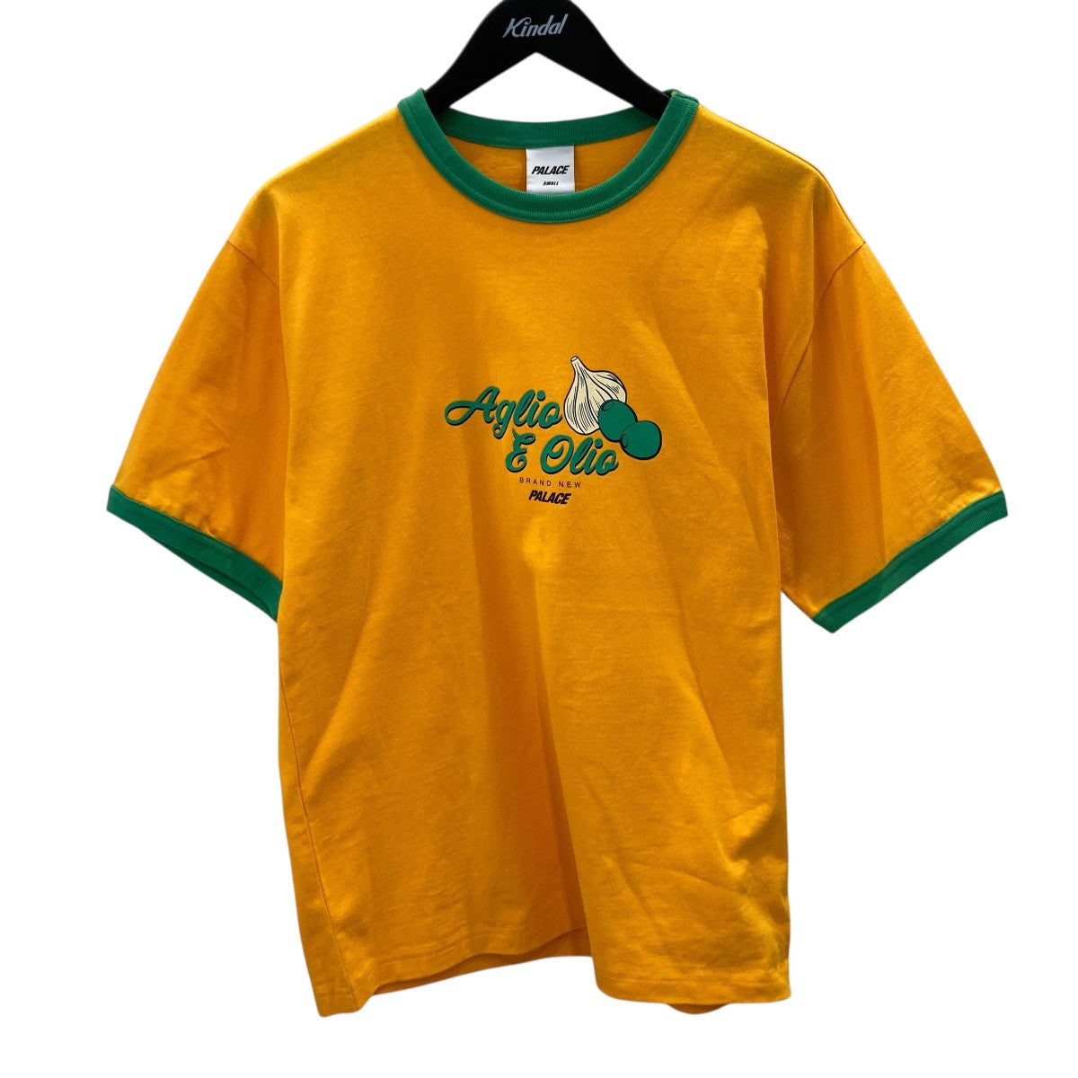AGLIO E OLIO RINGER T-SHIRTプリントTシャツ／リンガーTシャツ／半袖カットソー