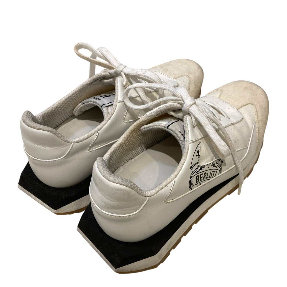 Berluti グラフィックスウェードレザースニーカー 古着・中古-2枚目のアイテム画像
