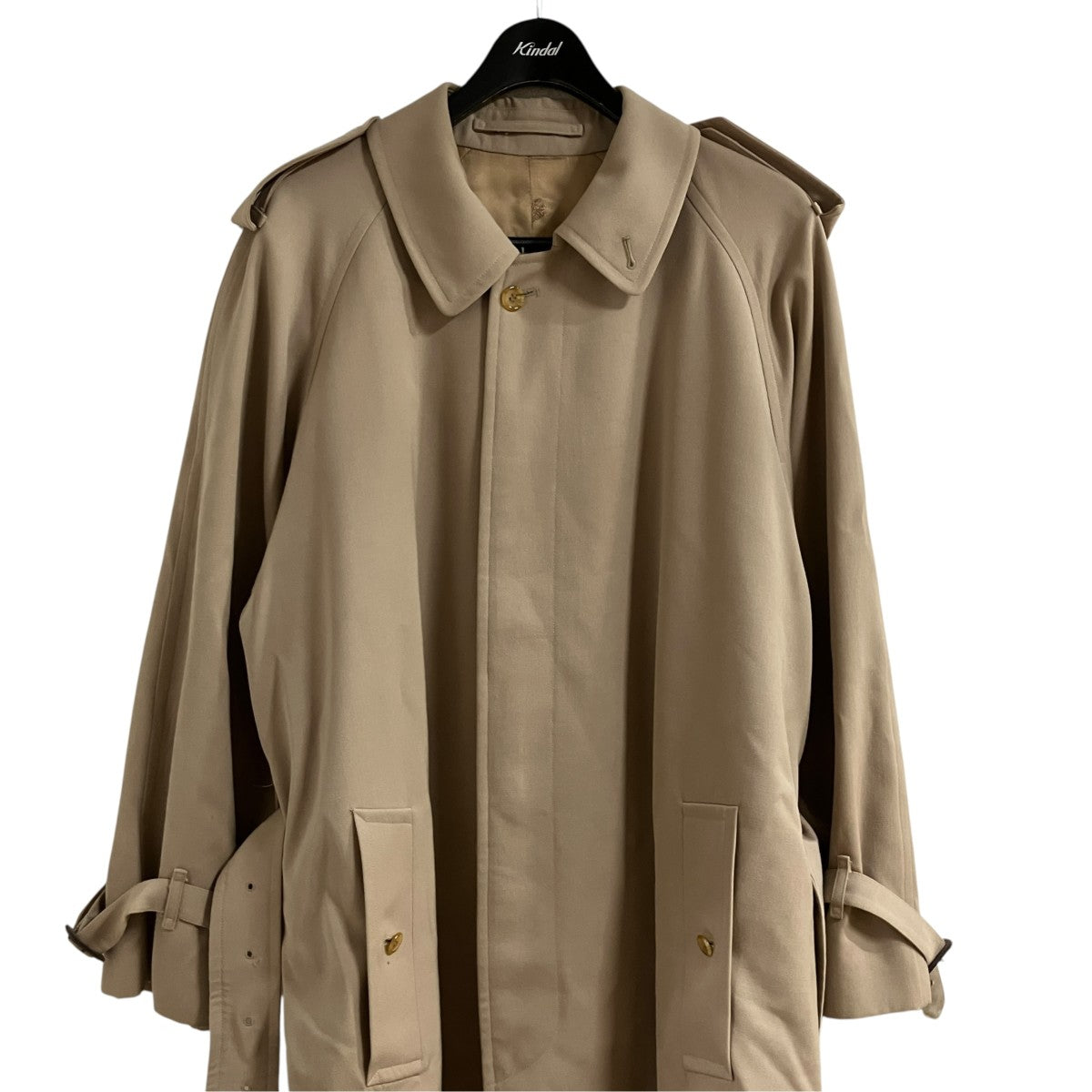 BURBERRY ウールギャバジントレンチコート 古着・中古-2枚目のアイテム画像
