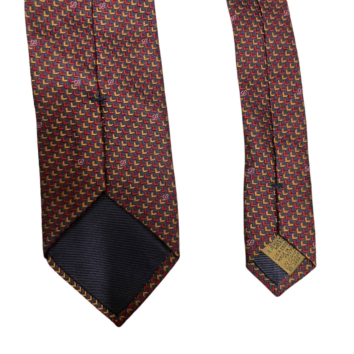 LOEWE シルクネクタイ 古着・中古-4枚目のアイテム画像