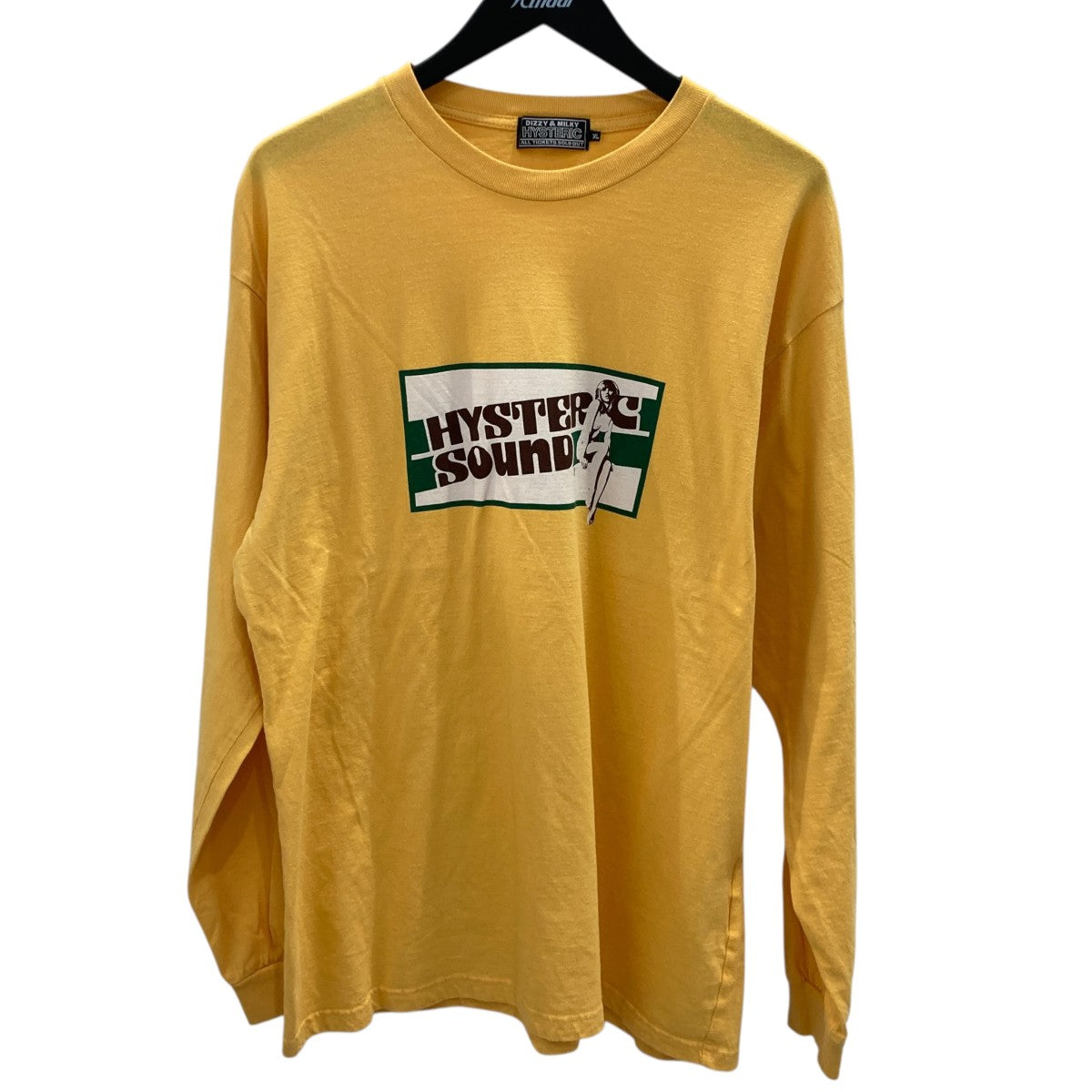 HYSTERIC SOUNDロングスリーブTシャツ02243CL05