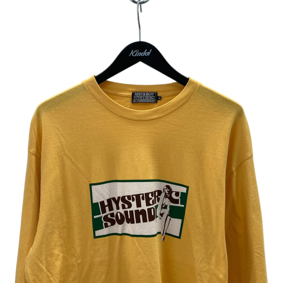 HYSTERIC SOUNDロングスリーブTシャツ02243CL05