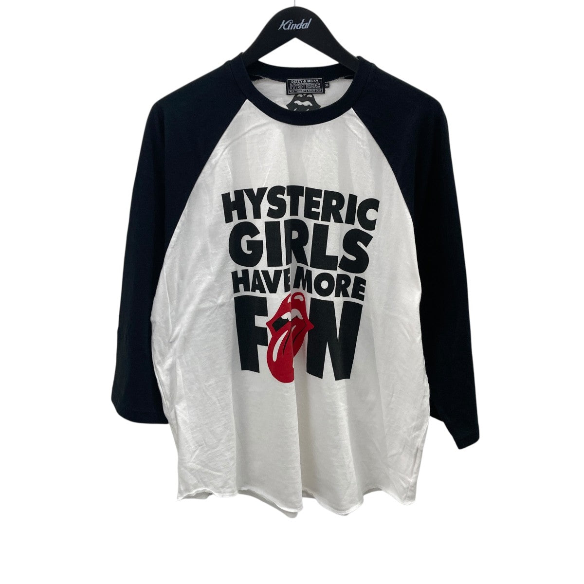 THE ROLLING STONES／HAVE MORE FUN七分袖ラグランTシャツ02253CL17