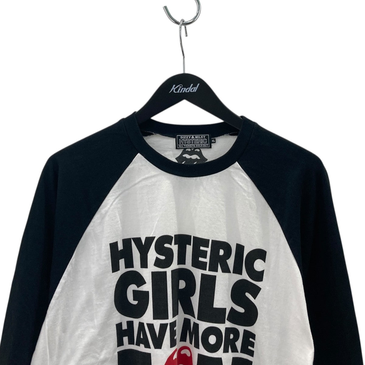 THE ROLLING STONES／HAVE MORE FUN七分袖ラグランTシャツ02253CL17
