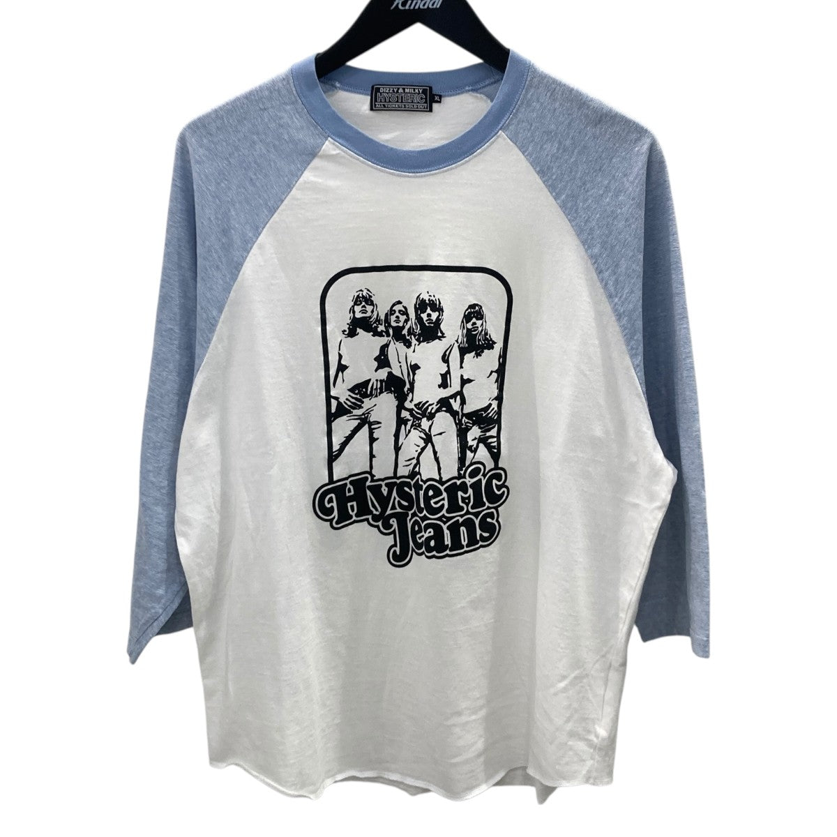 HYSTERIC JEANS七分袖Tシャツ02251CL08