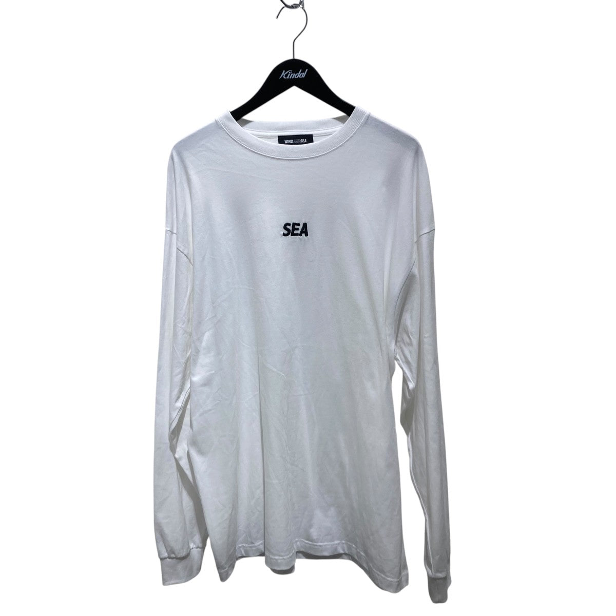 ロゴエンブロイダリー長袖TシャツWDS-0-SSL-26-Q1-CS-01
