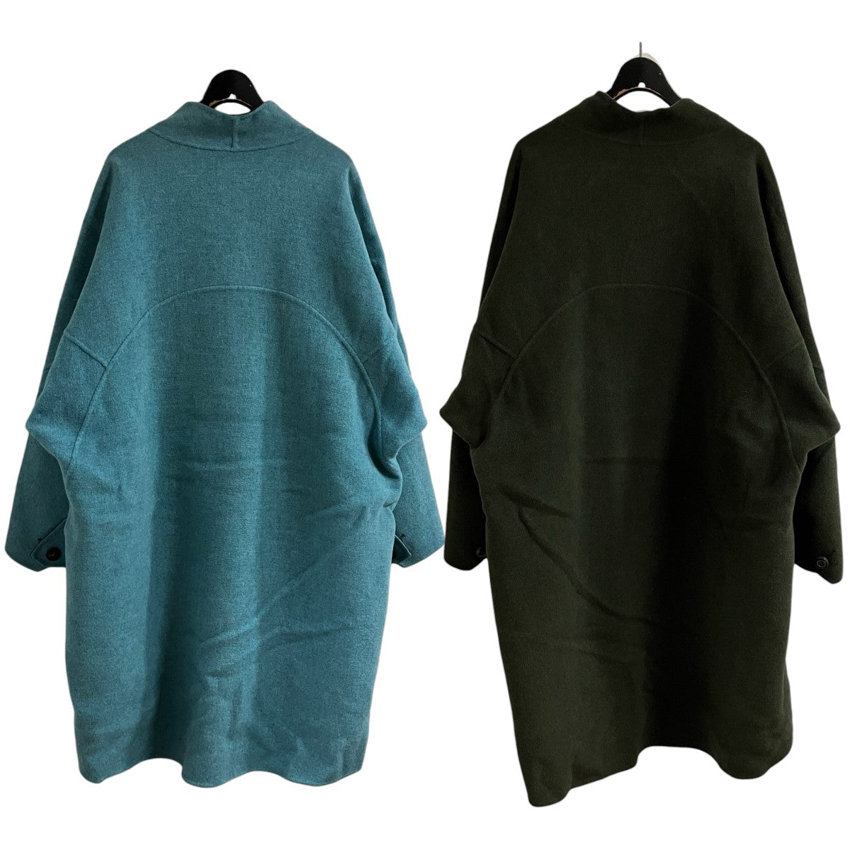 ISSEY MIYAKE ウールリバーシブルコート 古着・中古-4枚目のアイテム画像