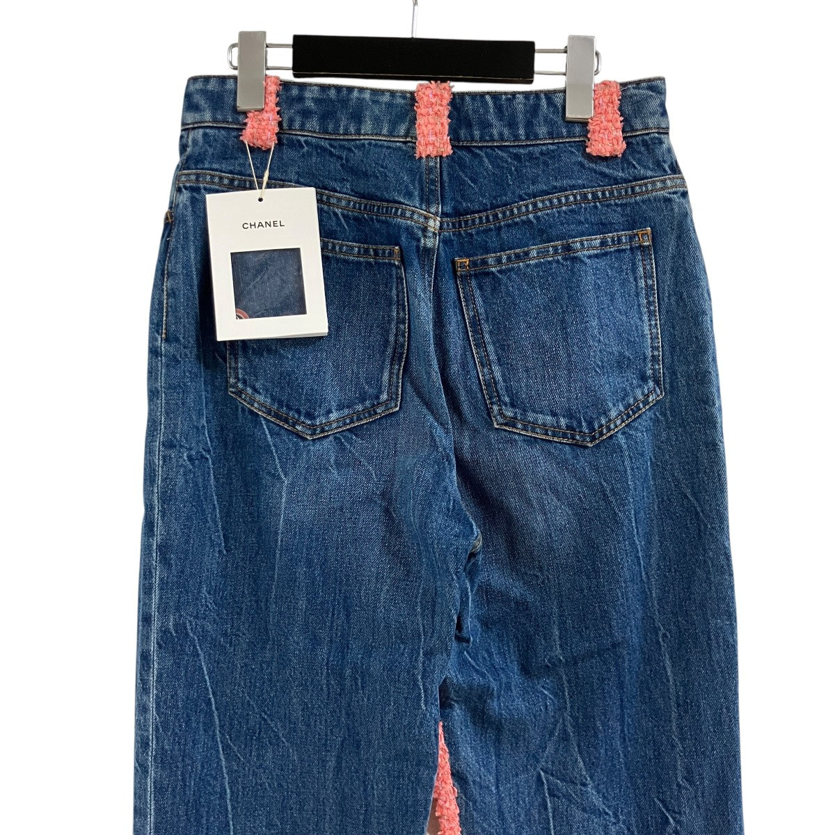 ツイードスイッチデニムパンツ