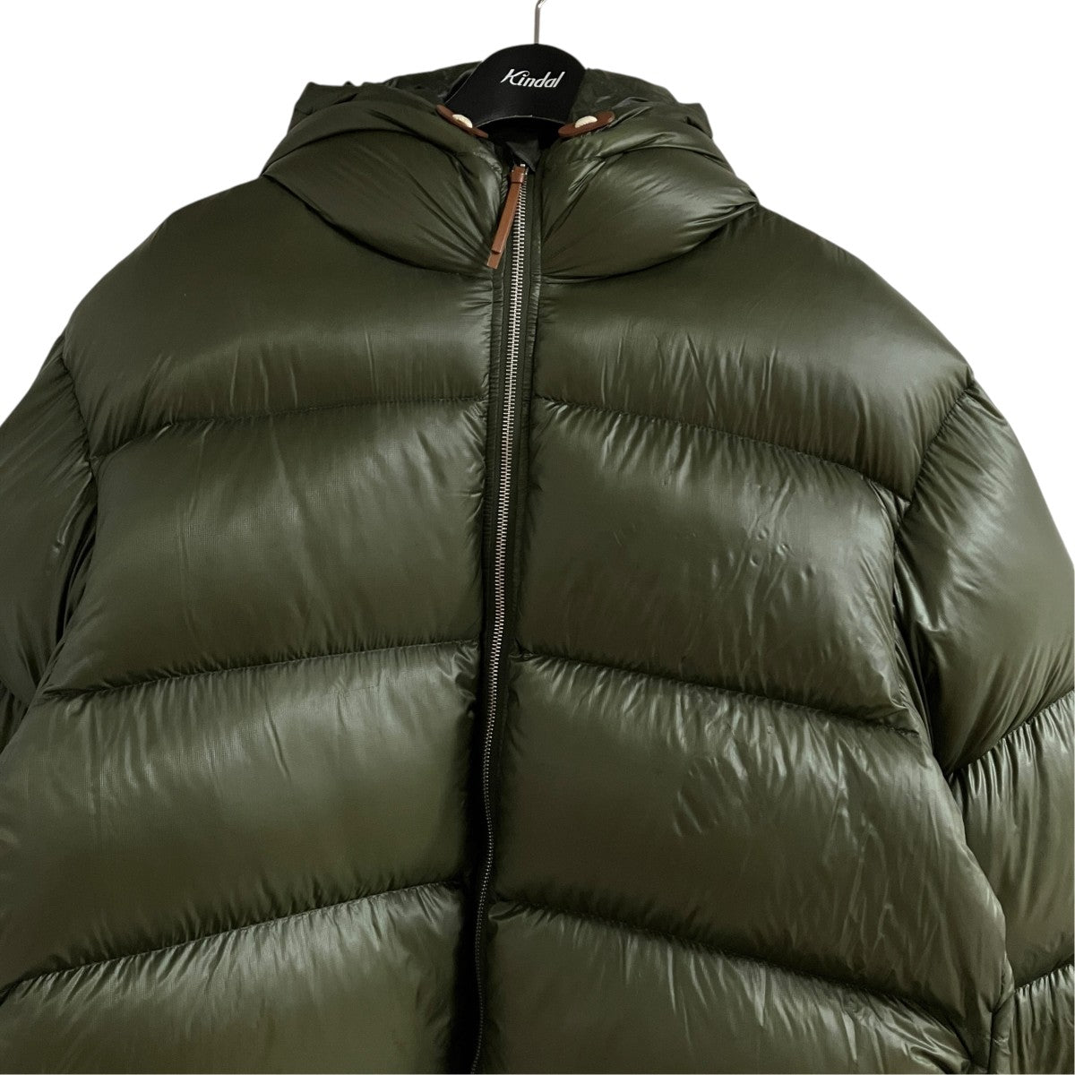 JIL SANDER フーデットダウンジャケット 古着・中古-2枚目のアイテム画像