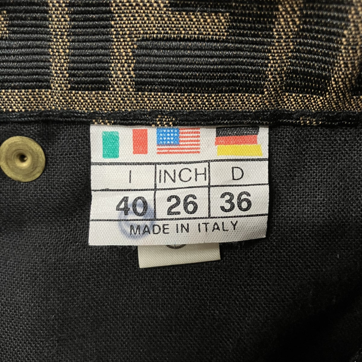 FENDI ズッカ柄スカート 古着・中古-5枚目のアイテム画像