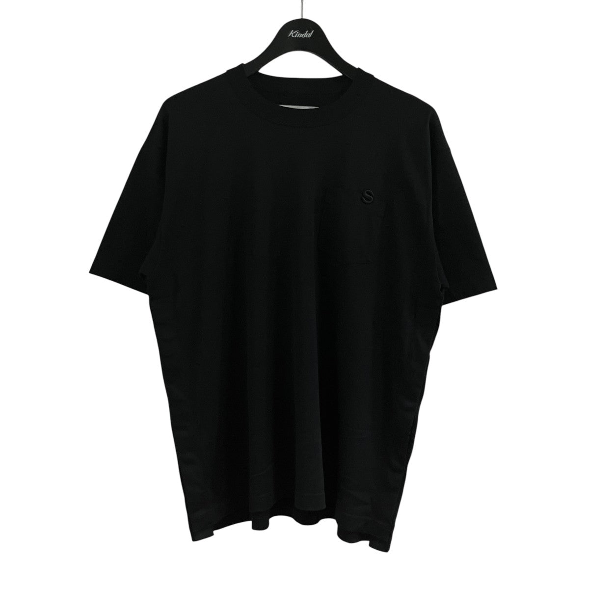 オーバーサイズロゴ刺繍Tシャツ