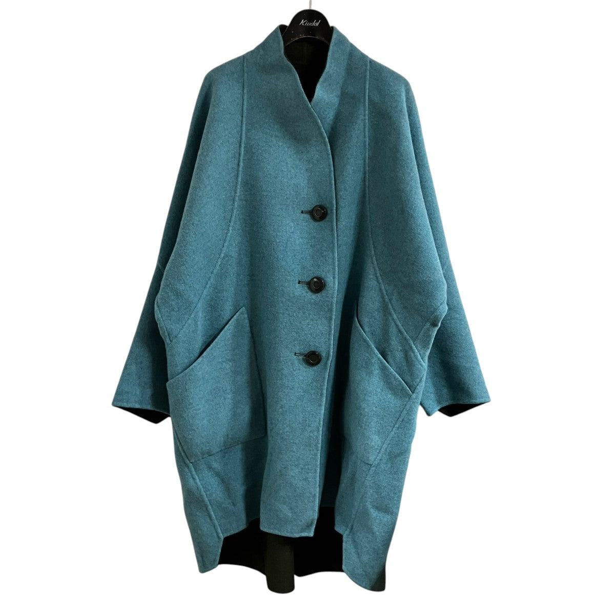 ISSEY MIYAKE ウールリバーシブルコート 古着・中古-1枚目のアイテム画像