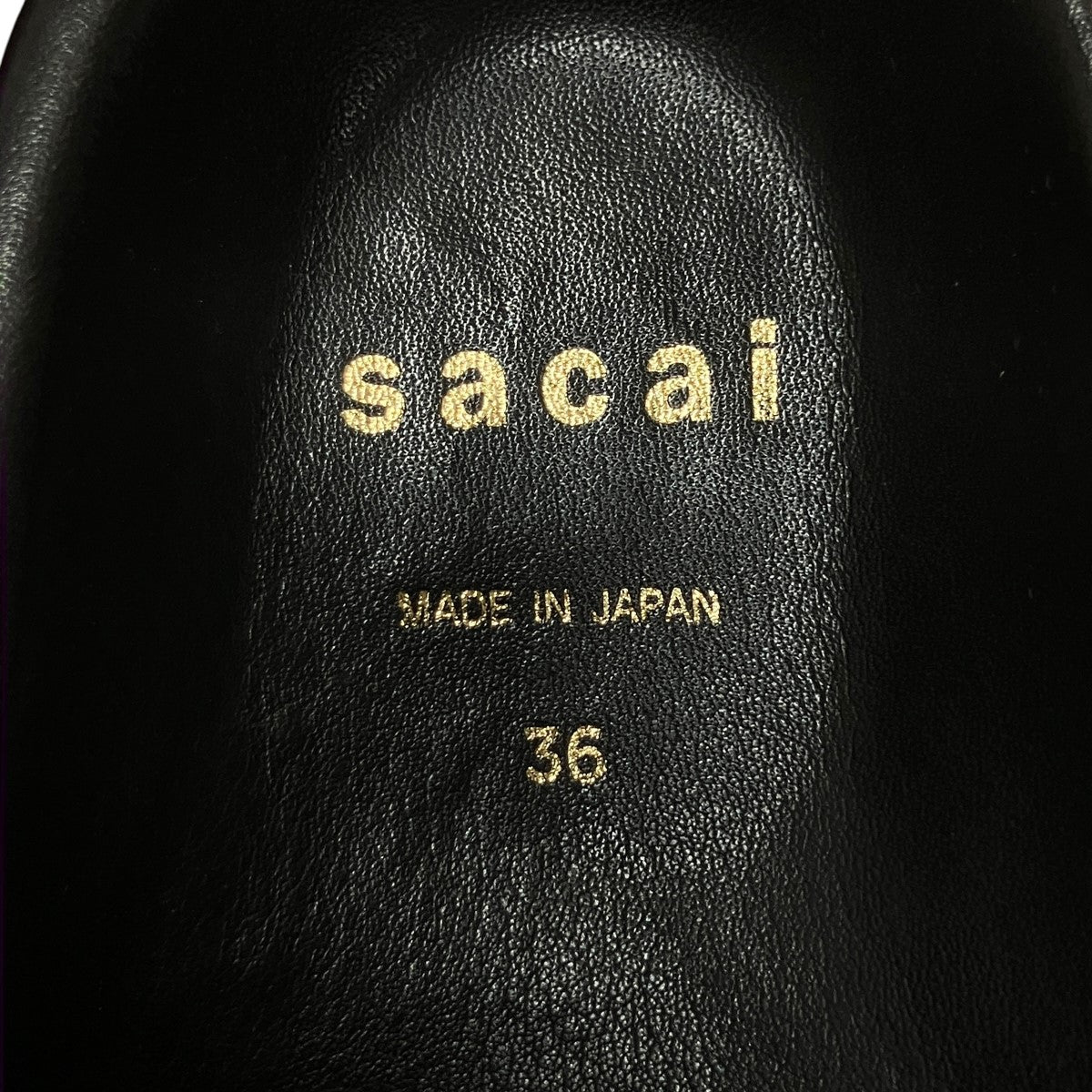 sacai(サカイ) 厚底サンダル ブラック サイズ 36｜【公式】カインド