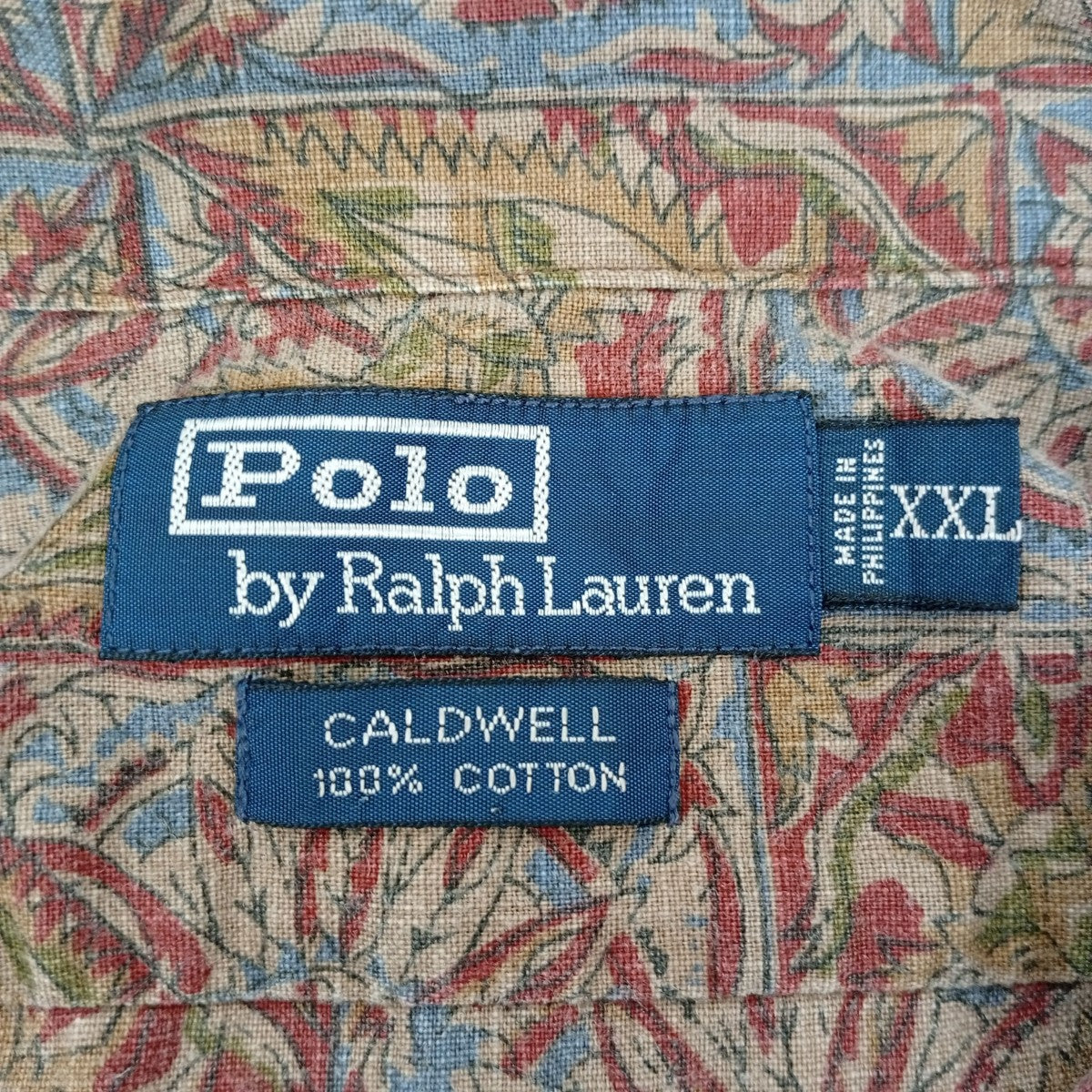 90S総柄ハーフスリーブシャツCALDWELL