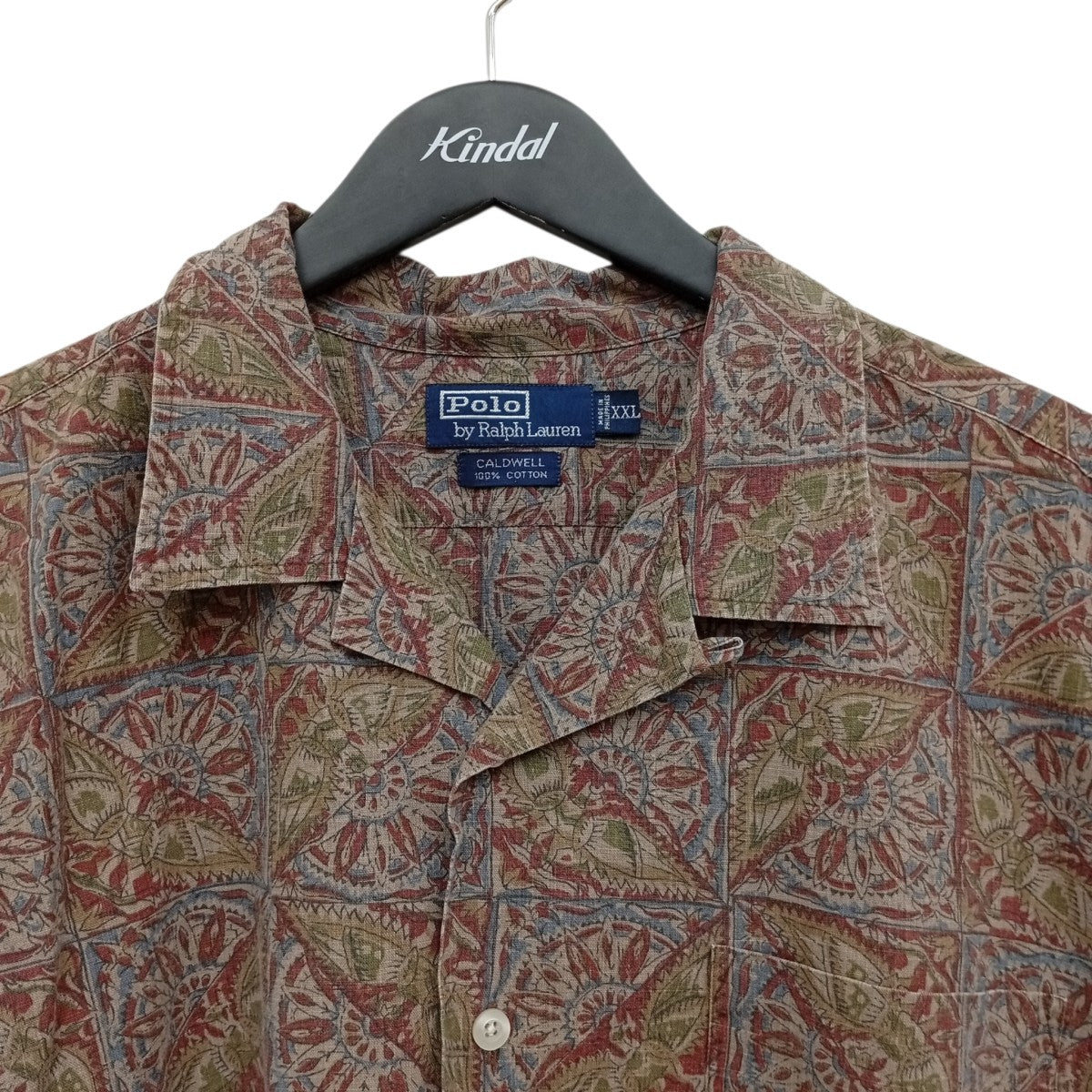 90S総柄ハーフスリーブシャツCALDWELL