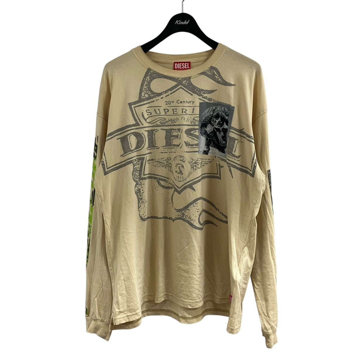 プリントロングスリーブTシャツ