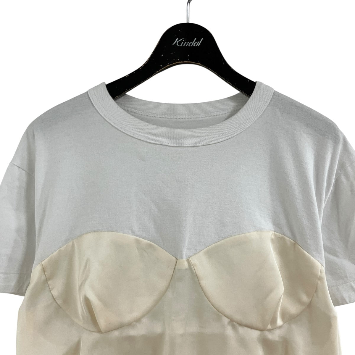 コルセットディティールTシャツ