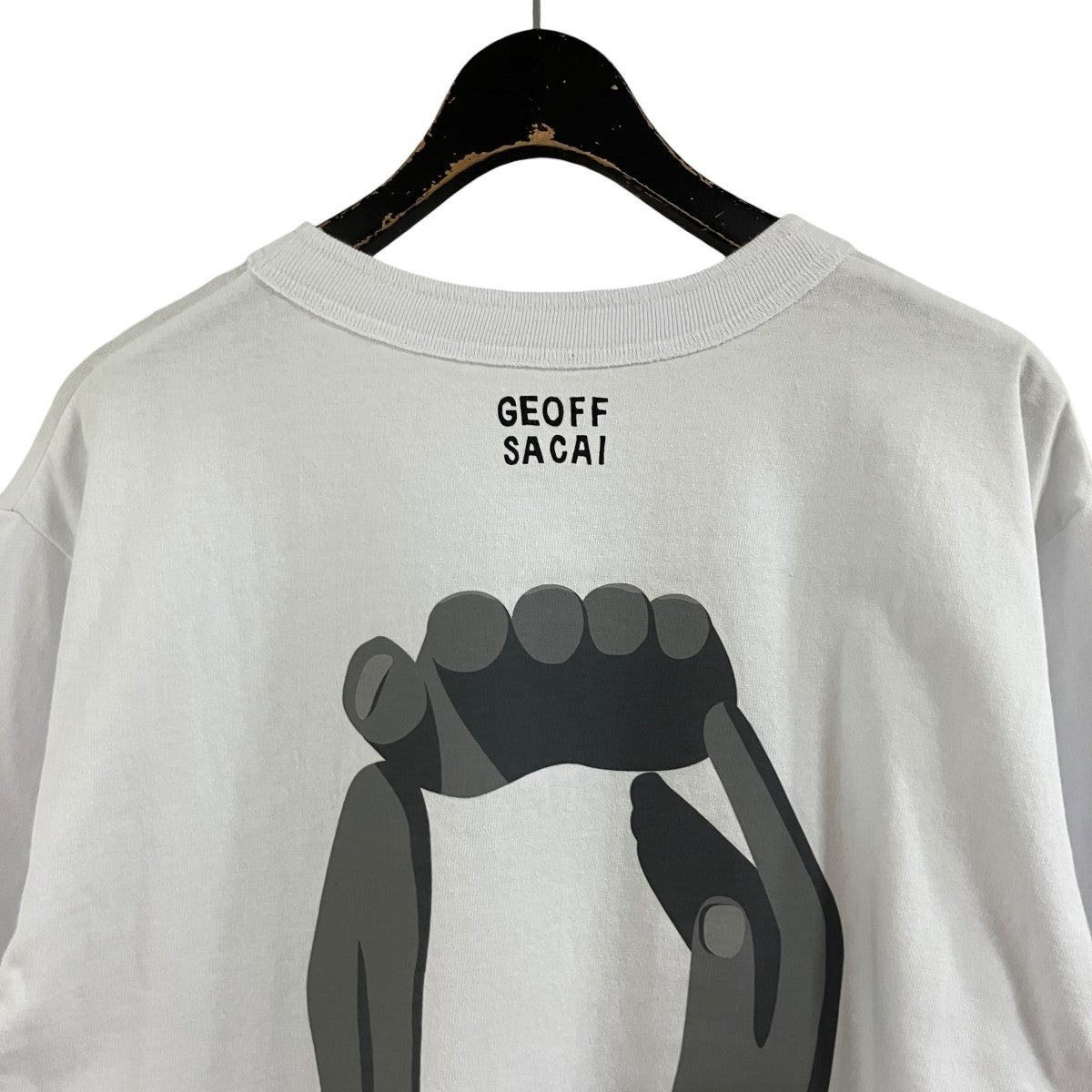 sacai(サカイ) プリントTシャツ 26-01121S ホワイト サイズ 2｜【公式