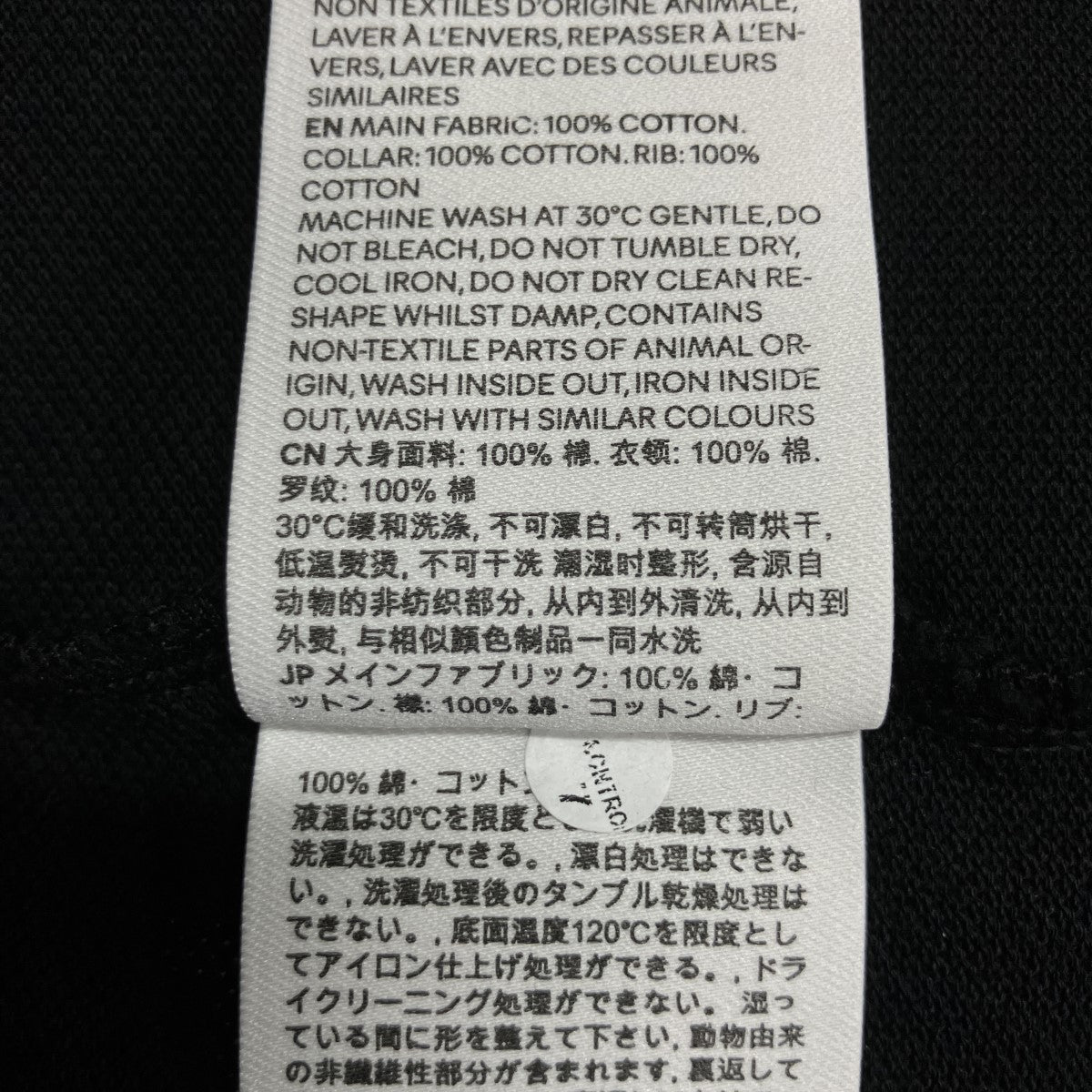 ハートロゴ刺繍半袖ポロシャツ