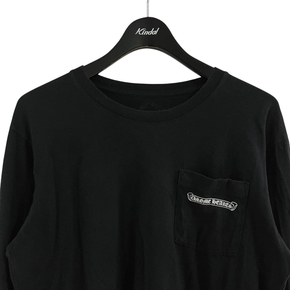 スクロールロゴ プリントロングスリーブTシャツ カットソー