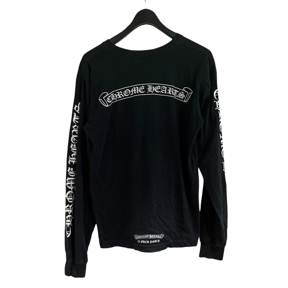 スクロールロゴ プリントロングスリーブTシャツ カットソー