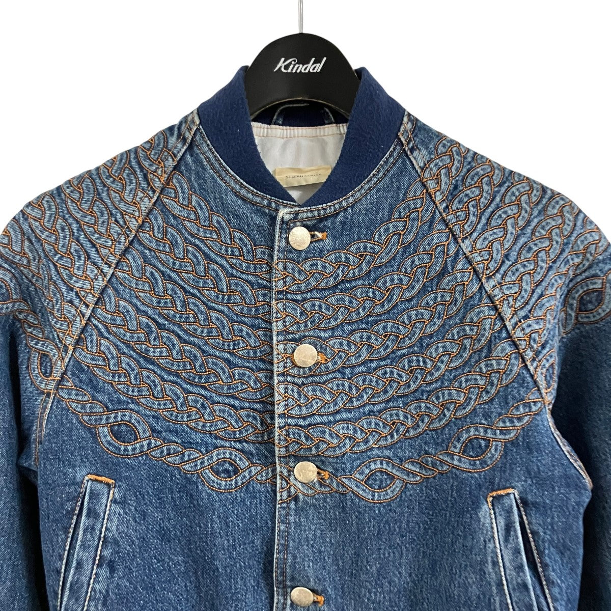 STEFAN COOKE(ステファンクック) ロープ刺繍デニムジャケット