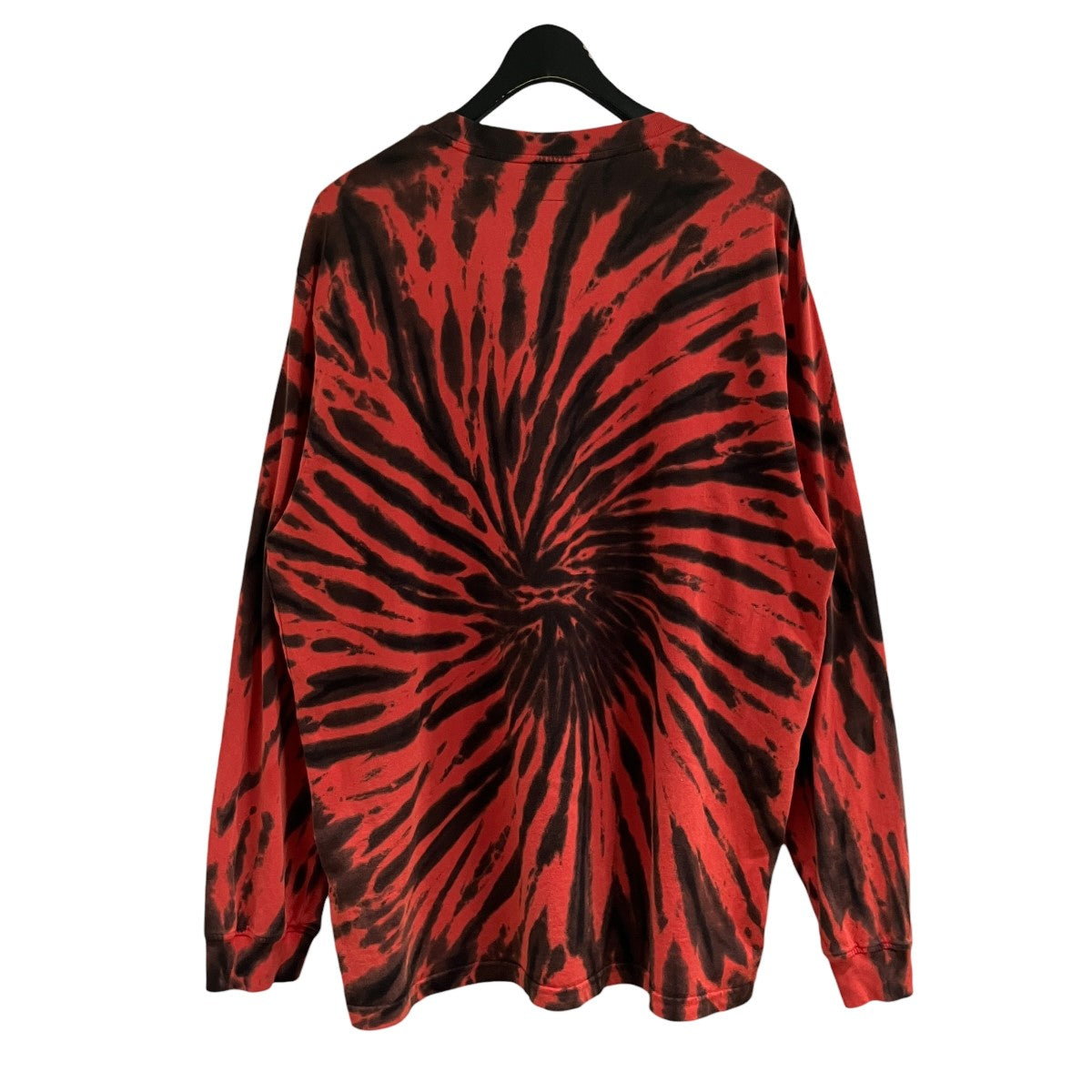 スモールボックスロゴダイダイ柄ロングスリーブTシャツ