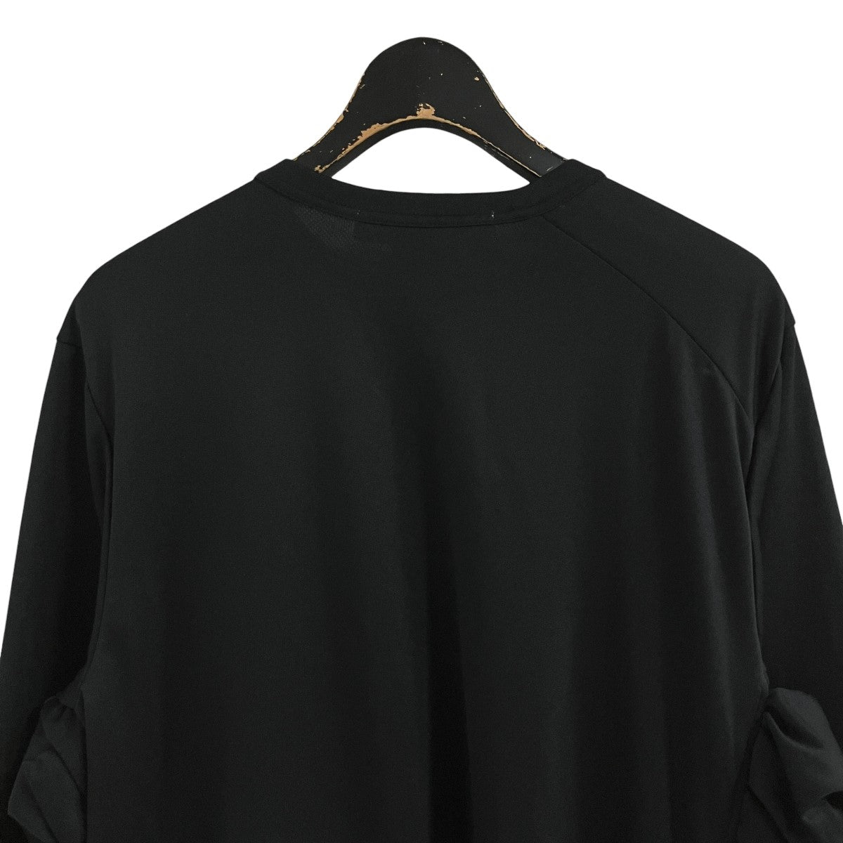 ロングスリーブサイドギャザーTシャツ