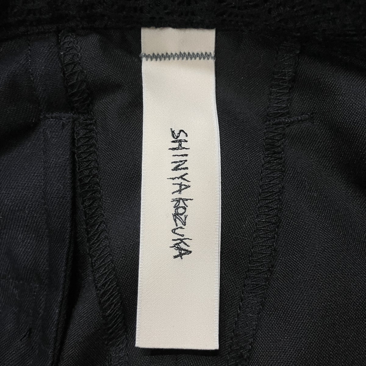 SHINYA KOZUKA(シンヤコヅカ) バギーパンツ 2502SK135ST ブラック
