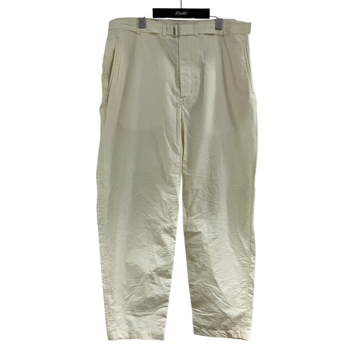 BELTED CARROT PANTS ベルテッドパンツ