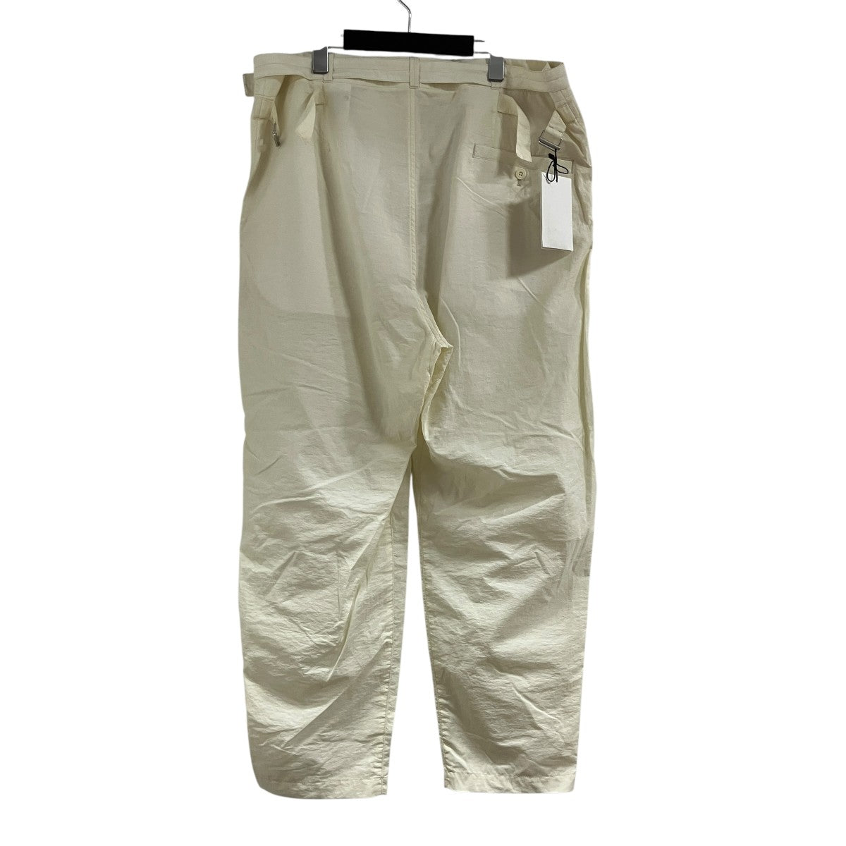 BELTED CARROT PANTS ベルテッドパンツ