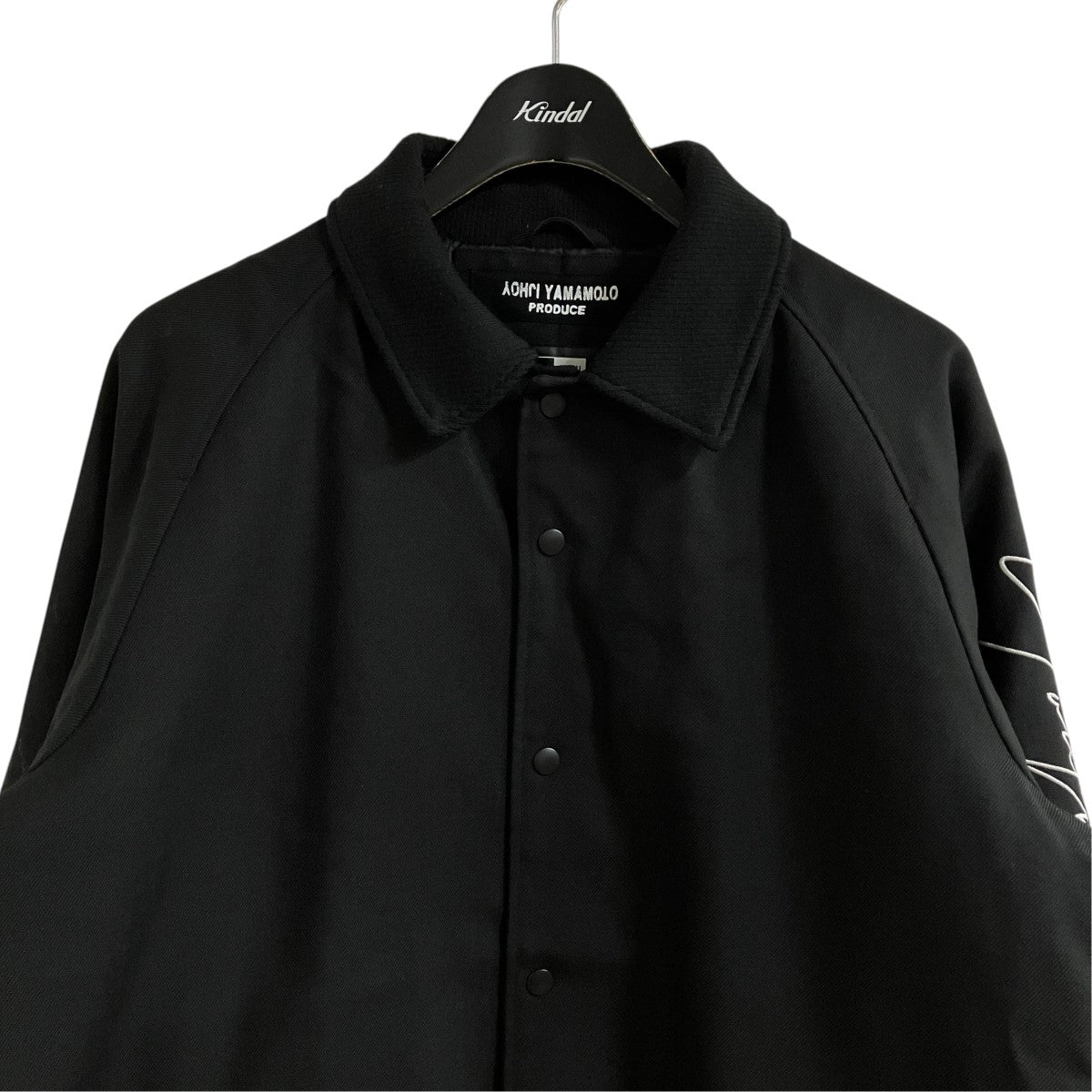 YOHJI YAMAMOTO×New Era ウールコーチジャケット 古着・中古-2枚目のアイテム画像
