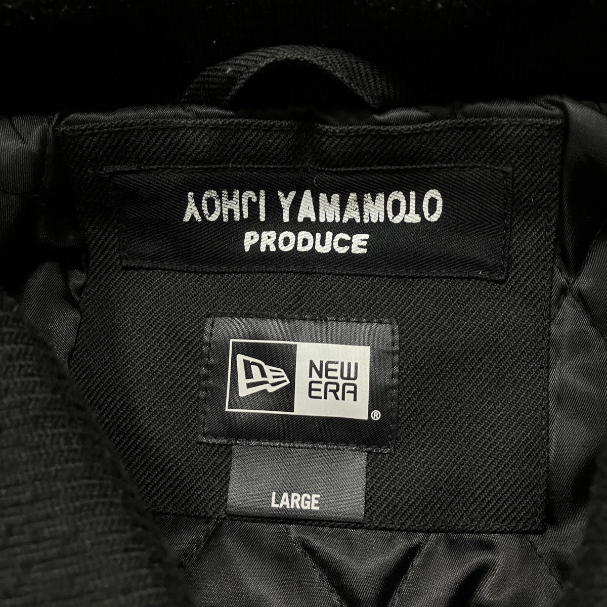 YOHJI YAMAMOTO×New Era ウールコーチジャケット 古着・中古-5枚目のアイテム画像