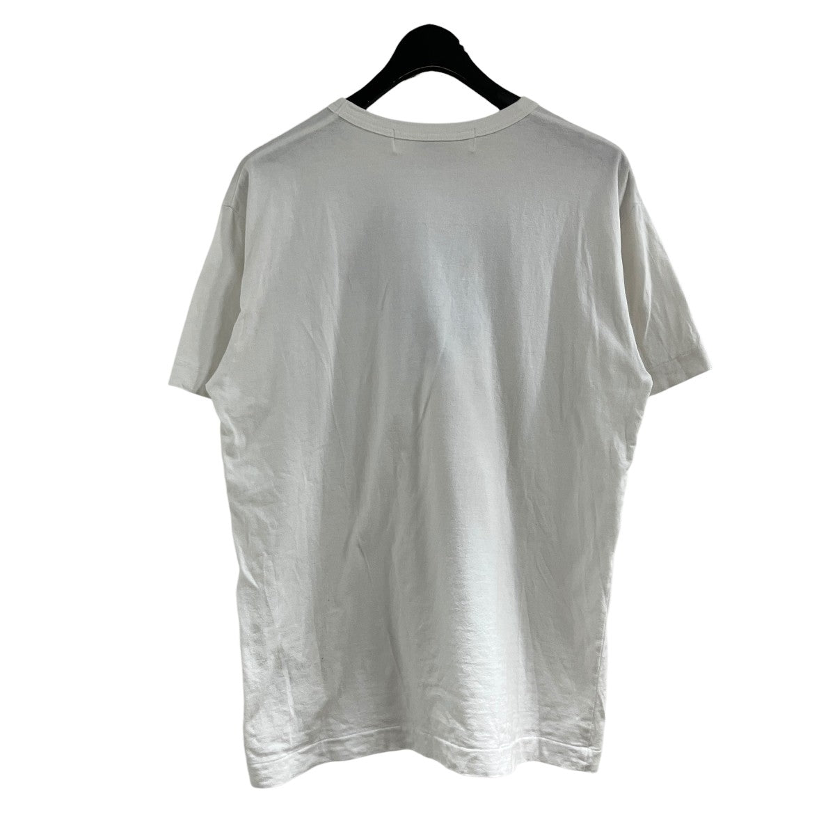 Printed Heart T-Shirt With Red Emblem Pink プリントTシャツ