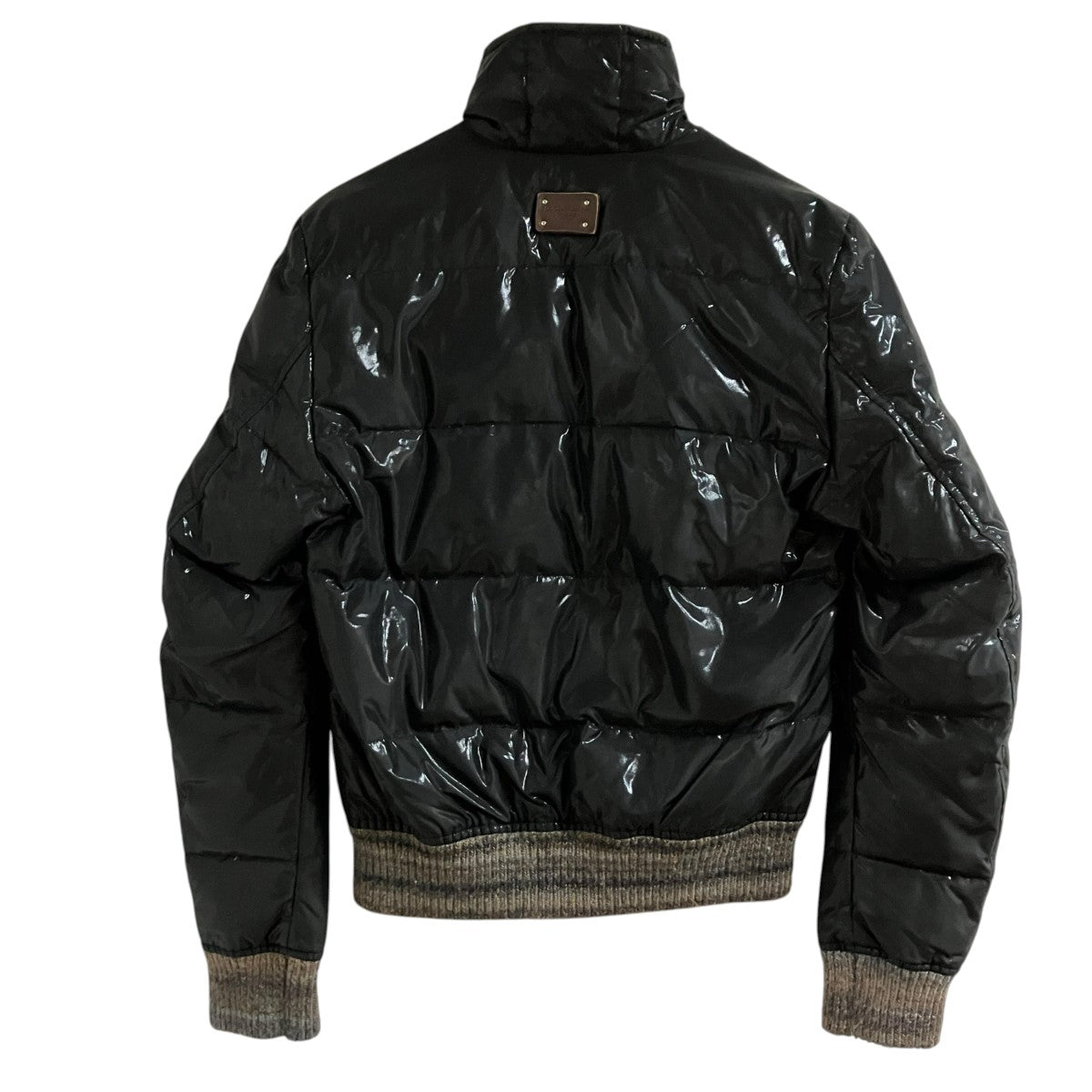 DOLCE ＆ GABBANA エナメルジップアップジャケット 古着・中古-3枚目のアイテム画像
