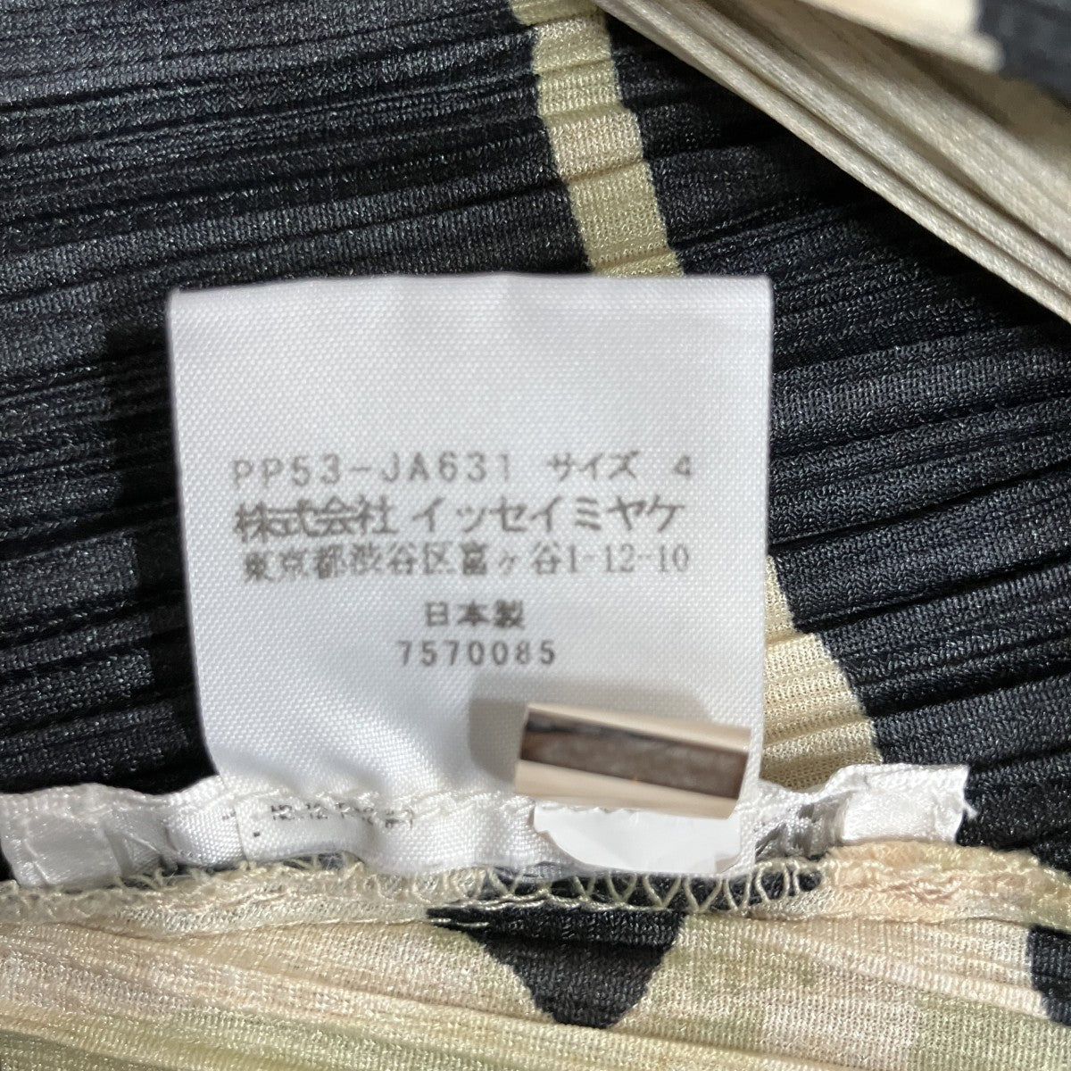 グラフィックプリーツワンピース