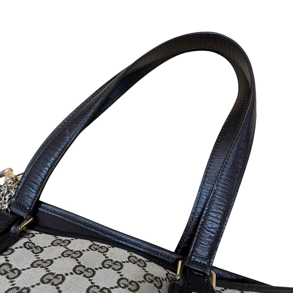 GUCCI(グッチ) GGキャンバス シェリーライン トートバッグ 137396