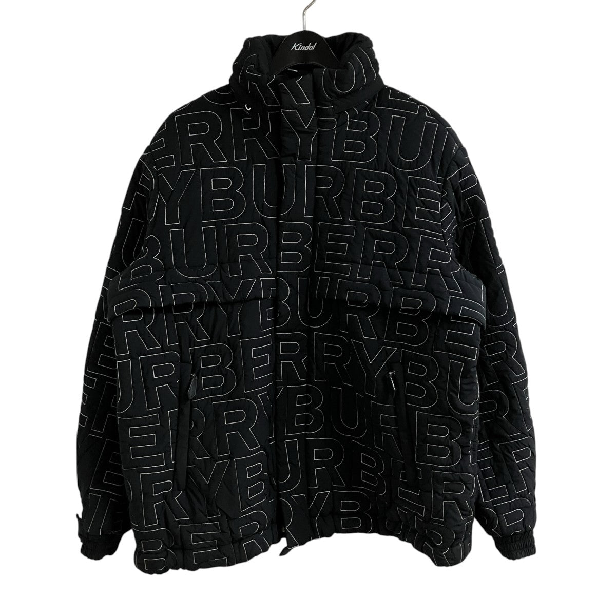 BURBERRY ロゴ刺繍パデッドジャケット 古着・中古-1枚目のアイテム画像