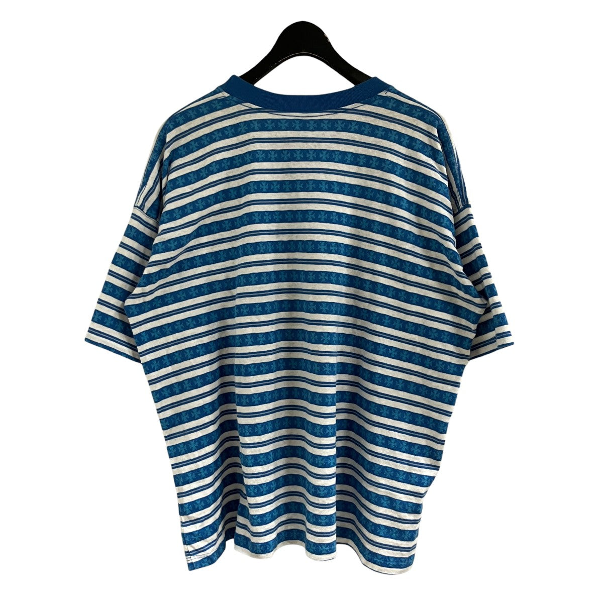 セメタリーダガー刺繍ボーダーTシャツ