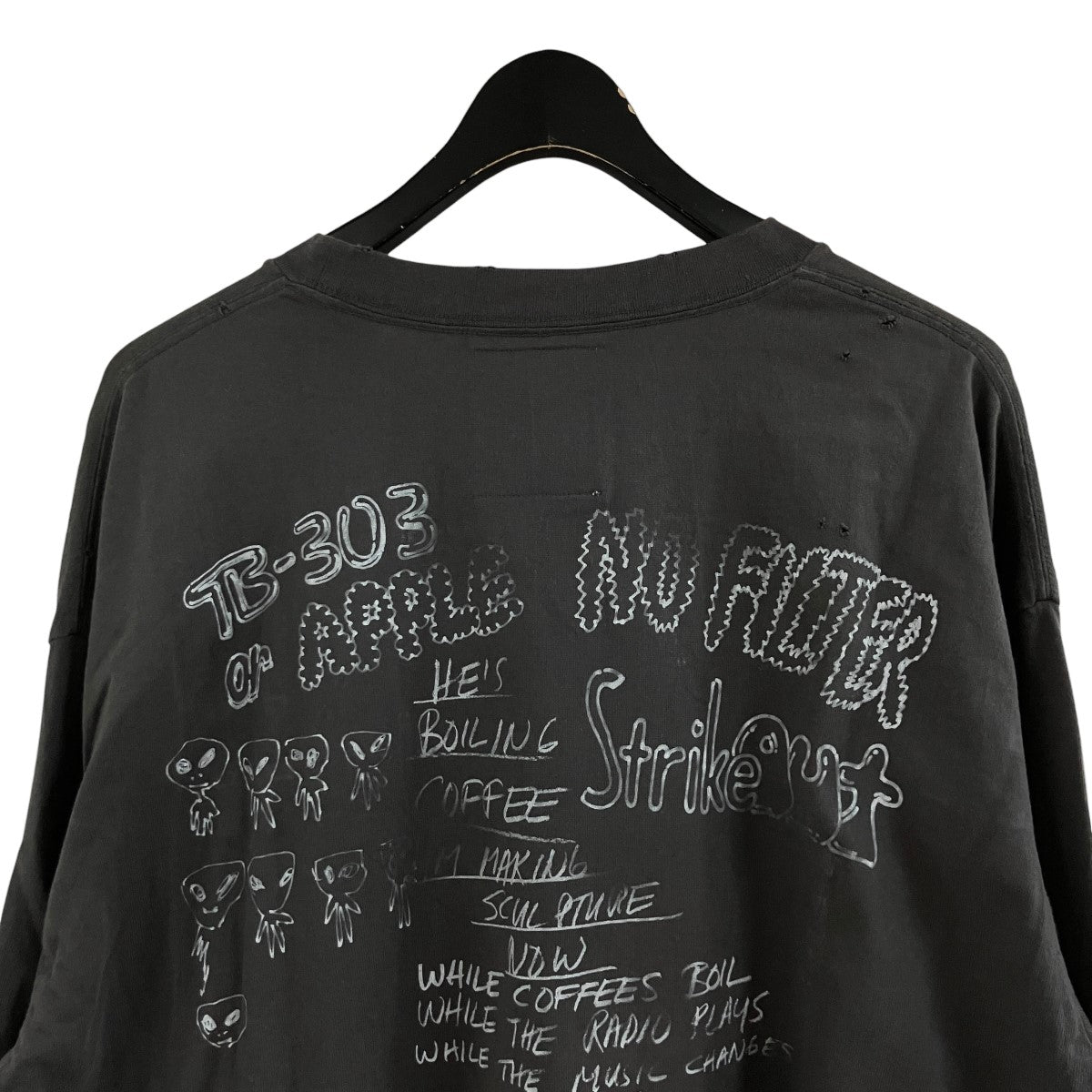 プリントロングスリーブTシャツ カットソー