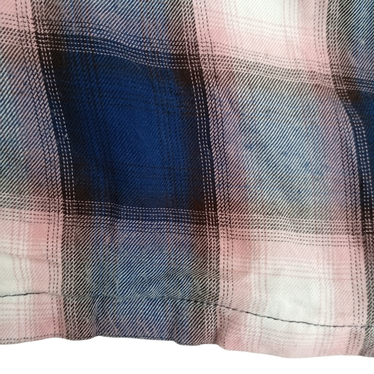チェックジップシャツPS26SS-003