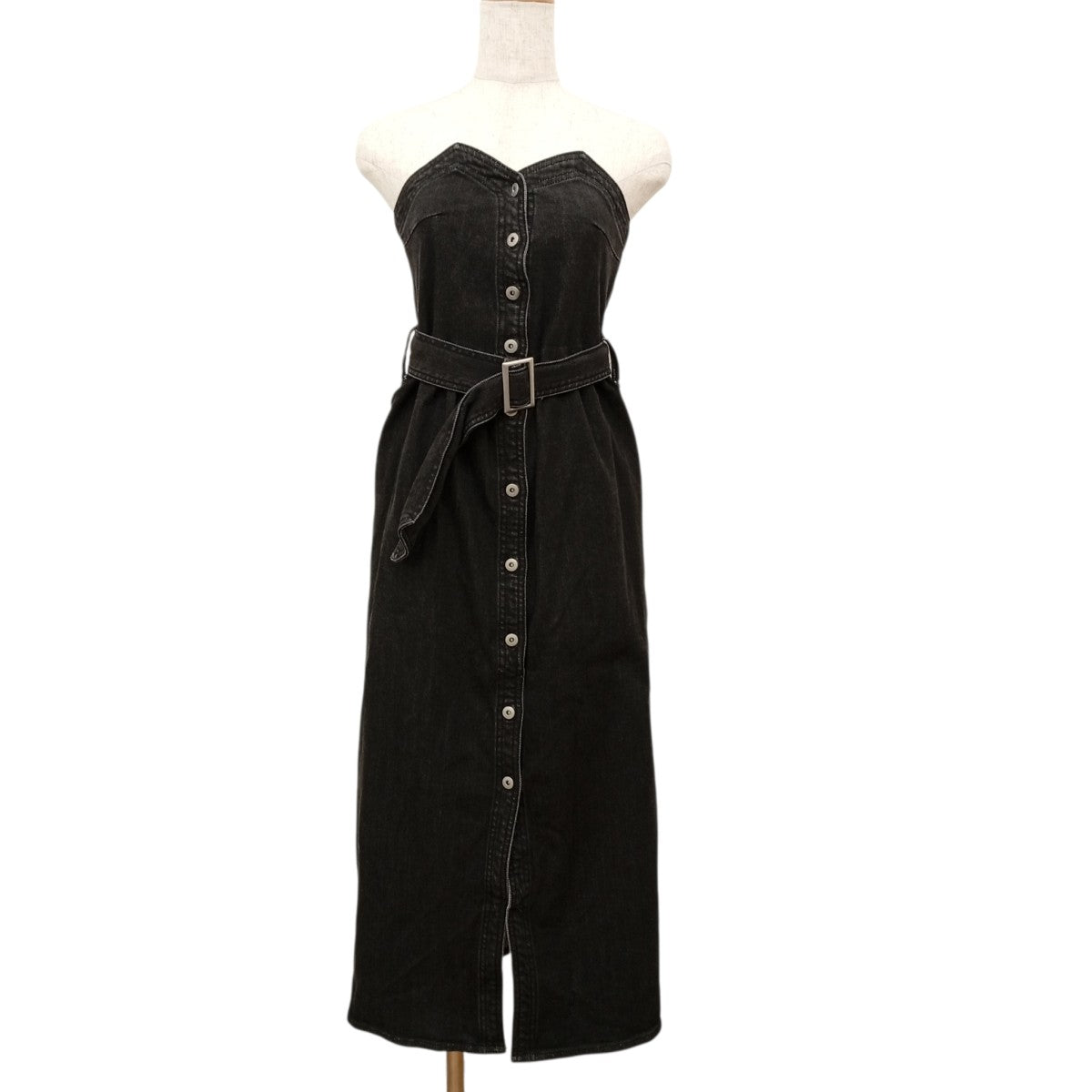 DENIM UNIFY DRESS デニムビスチェワンピース5114323