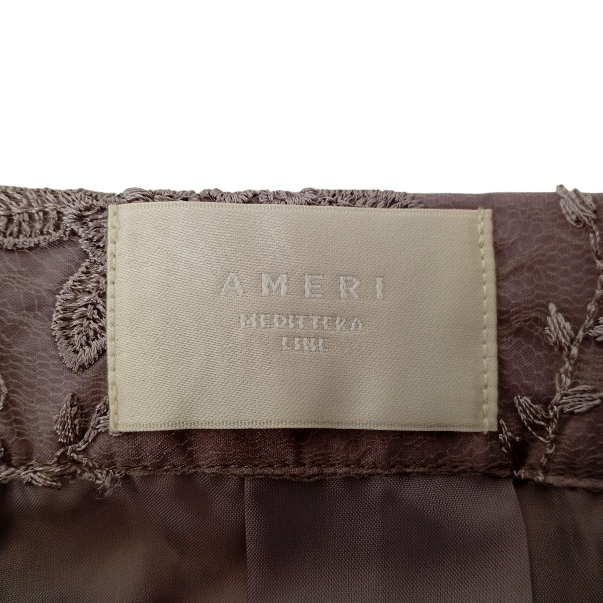 AMERI フラワーレースパンツ028180540 古着・中古-3枚目のアイテム画像