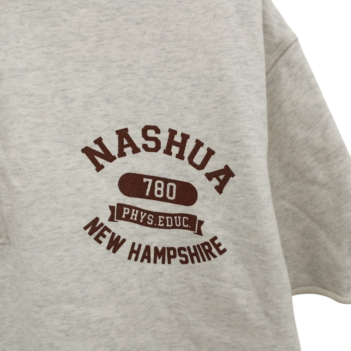 ハーフジップNASHUAスウェットトレーナー25070400504010