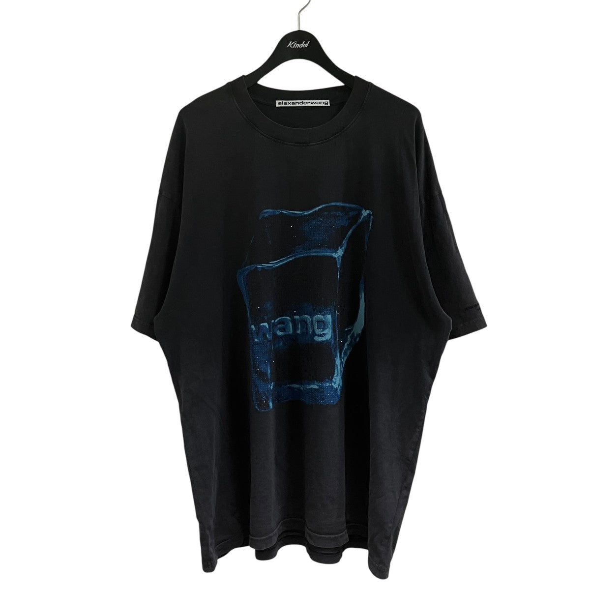 ラインストーンロゴTシャツ