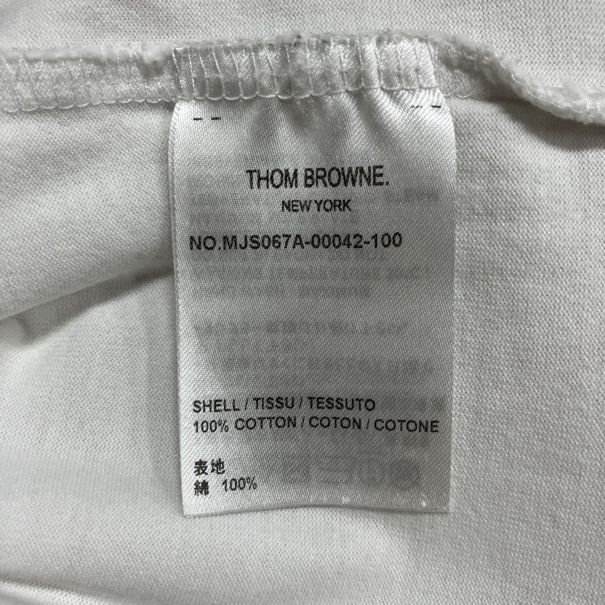 クルーネックTシャツ