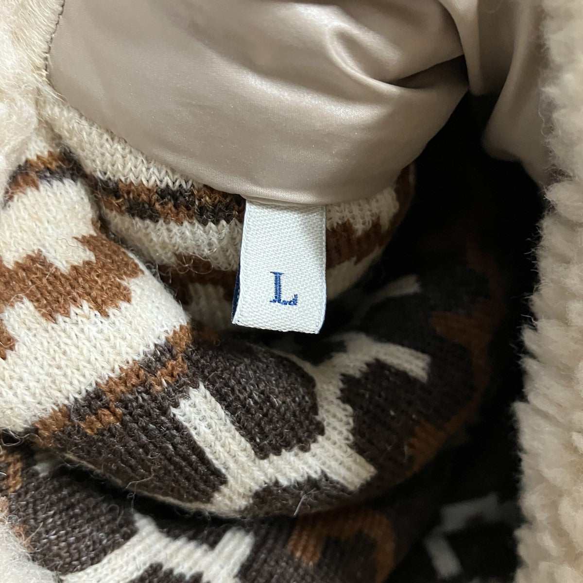 MONCLER ボアジップパーカー 古着・中古-5枚目のアイテム画像